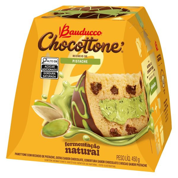 Chocottone Bauducco Recheio de Pistache 450g - Image 2