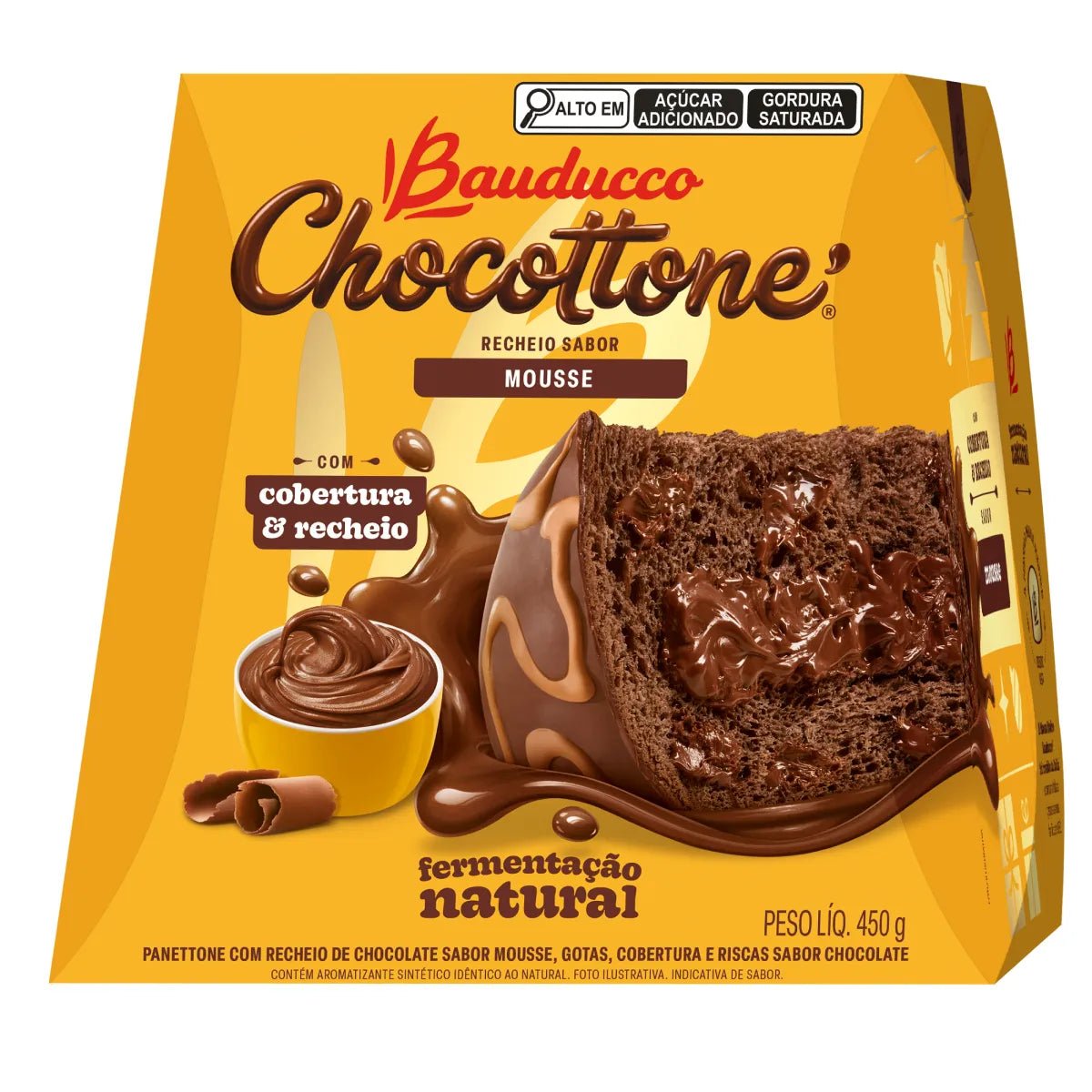 Chocottone Bauducco Sabor Mousse 450g - Image 2